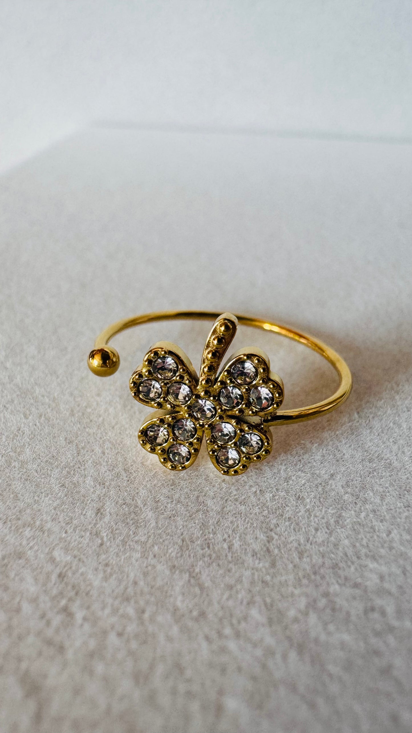 Bague Lys - Doré