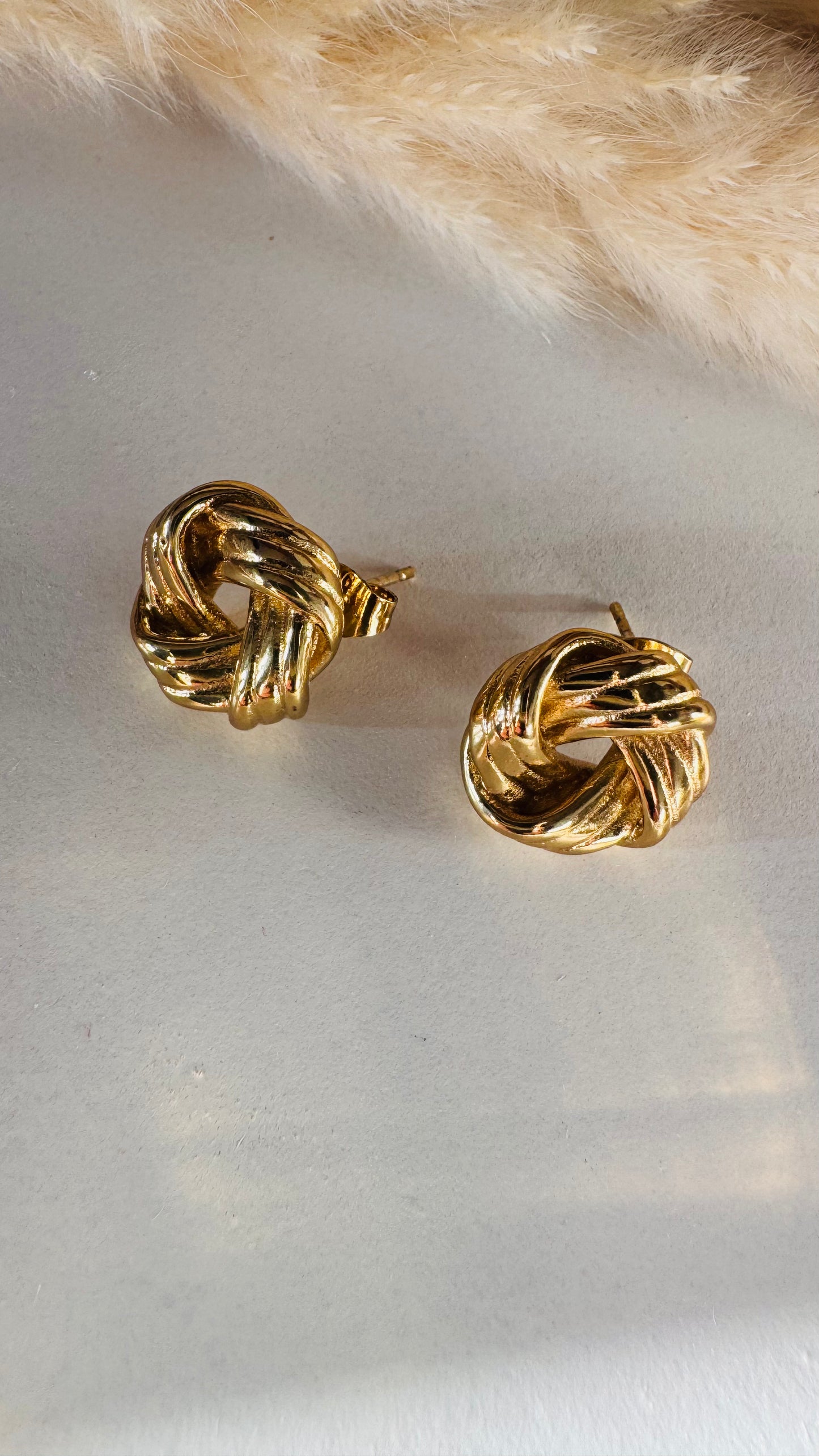 Sophie | Boucles d'oreilles acier inoxydable - Doré
