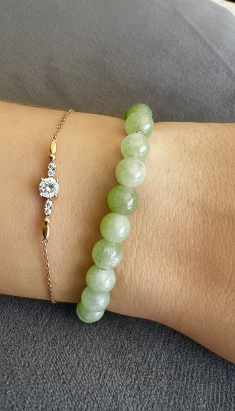 Bracelet enfant en Pierre - Jade 6 mm