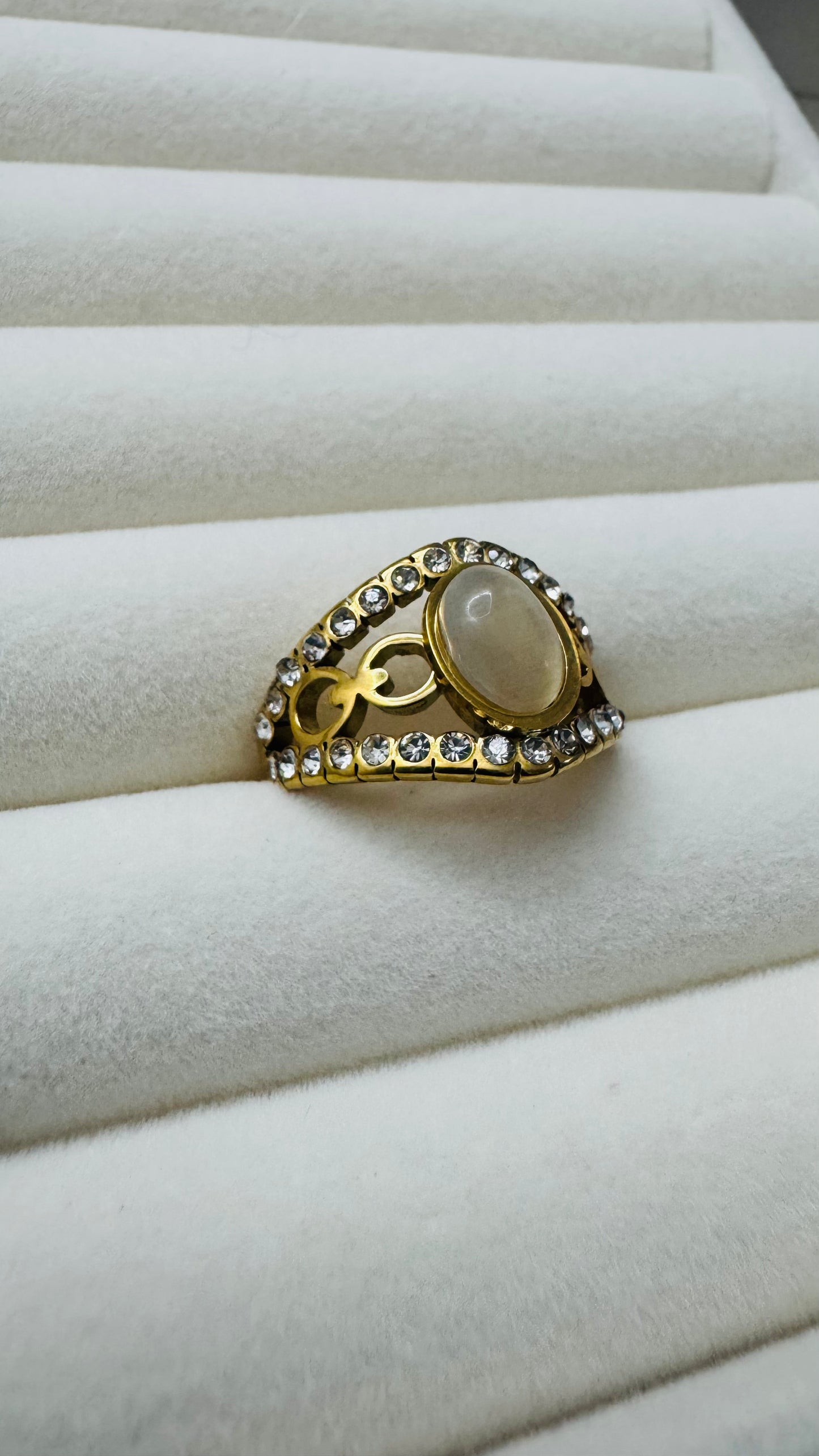Bague Éclipse de Lumière - Doré