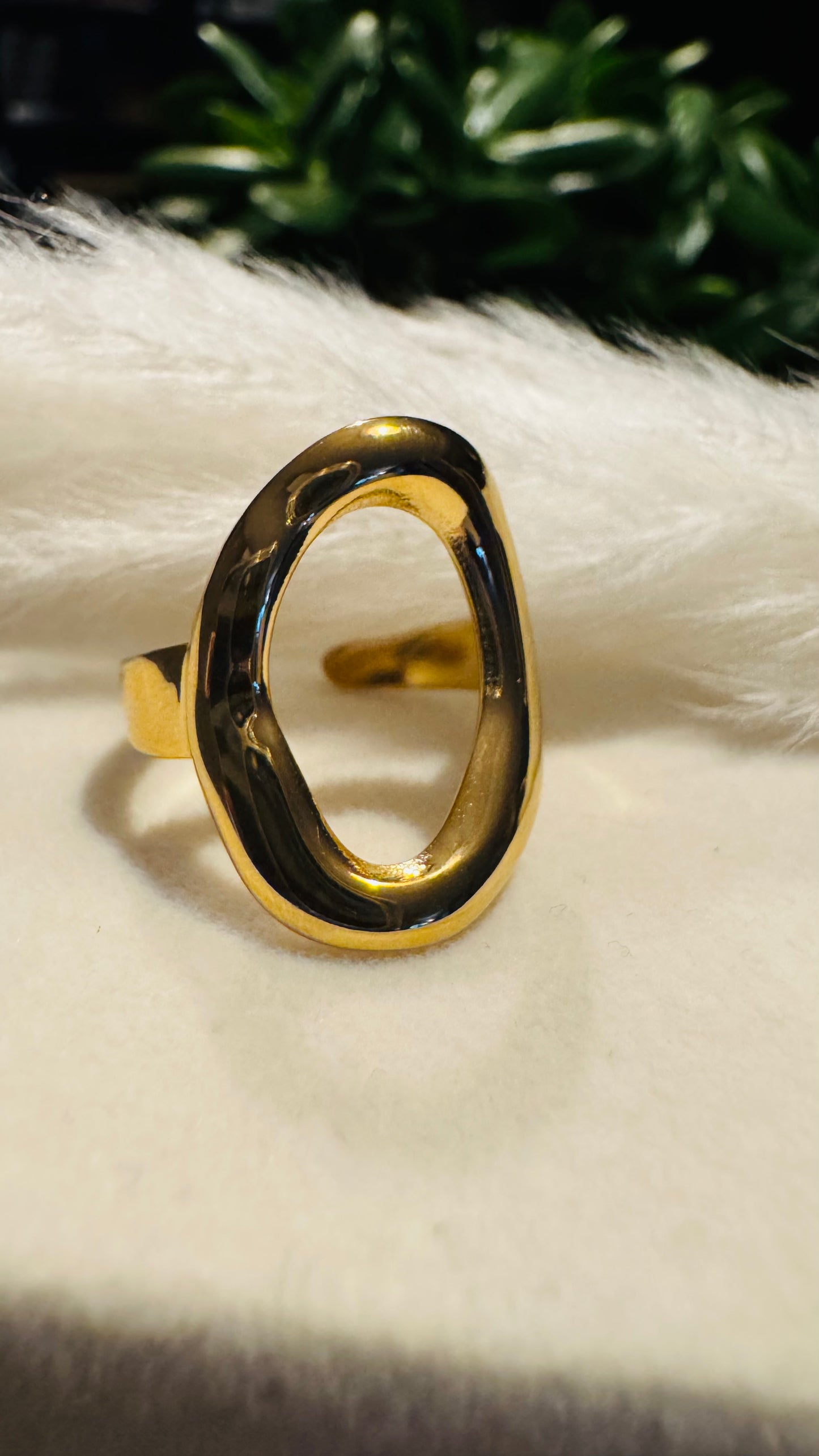 Bague Gaïa - Doré