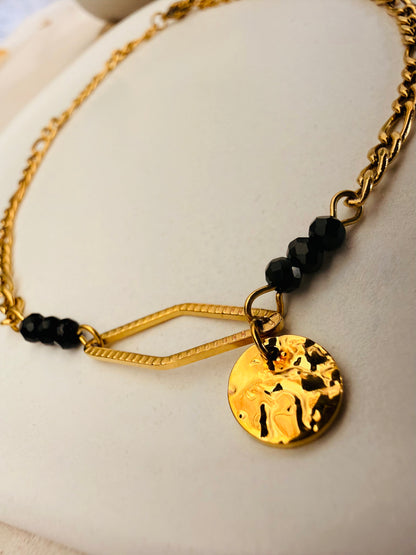 Chaîne de cheville médaille