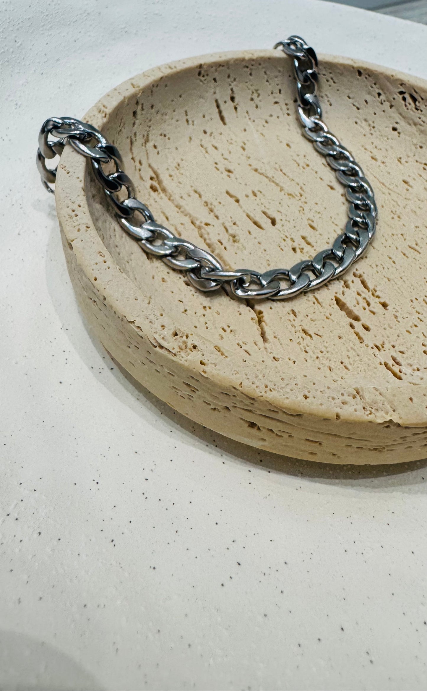 Bracelet maille gourmette - Argent
