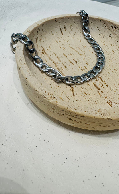 Bracelet maille gourmette - Argent