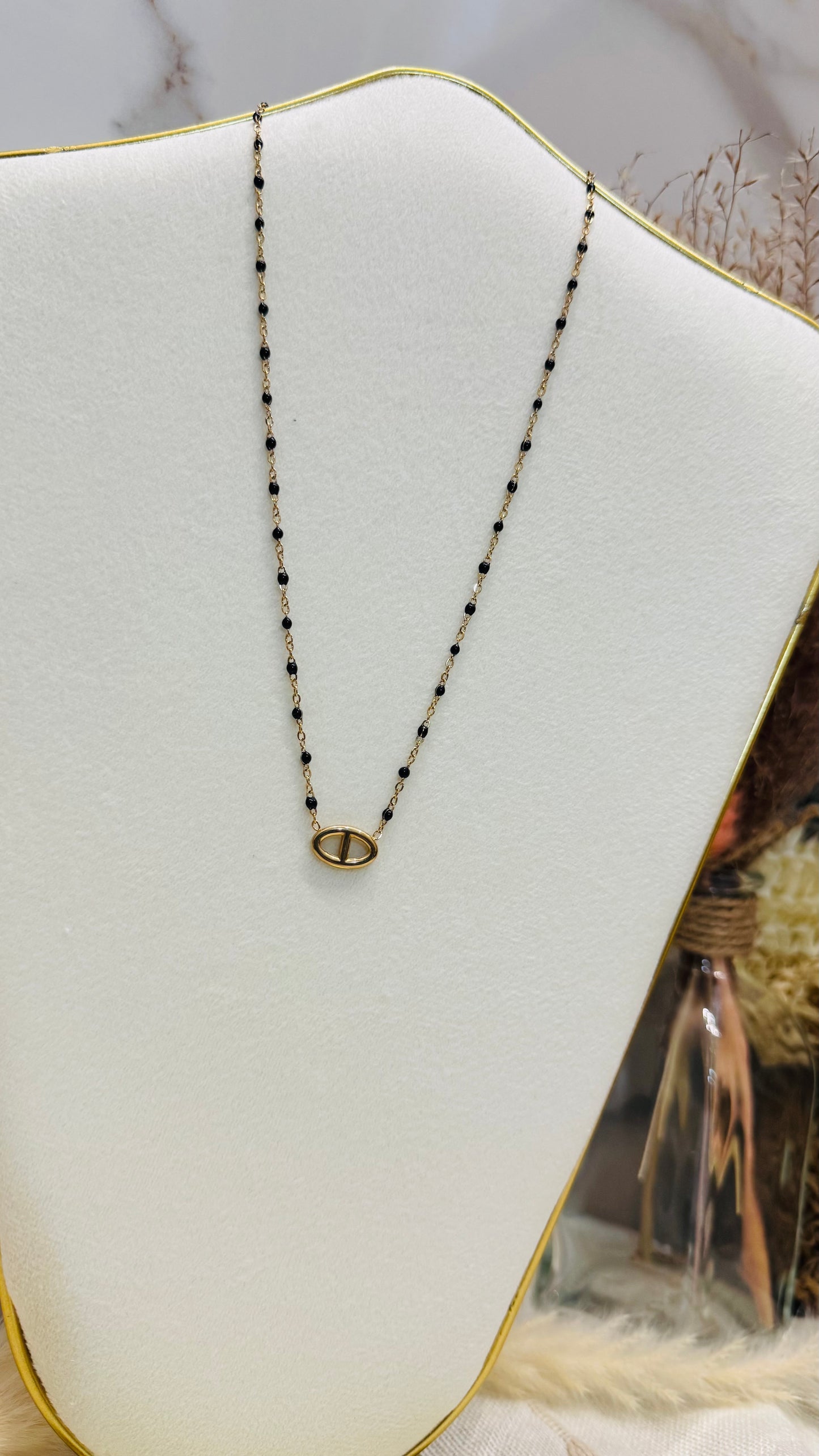 Lina | Collier en acier inoxydable