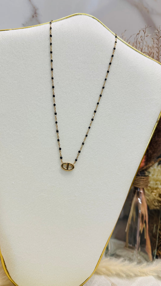 Lina | Collier en acier inoxydable