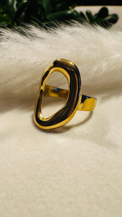 Bague Gaïa - Doré