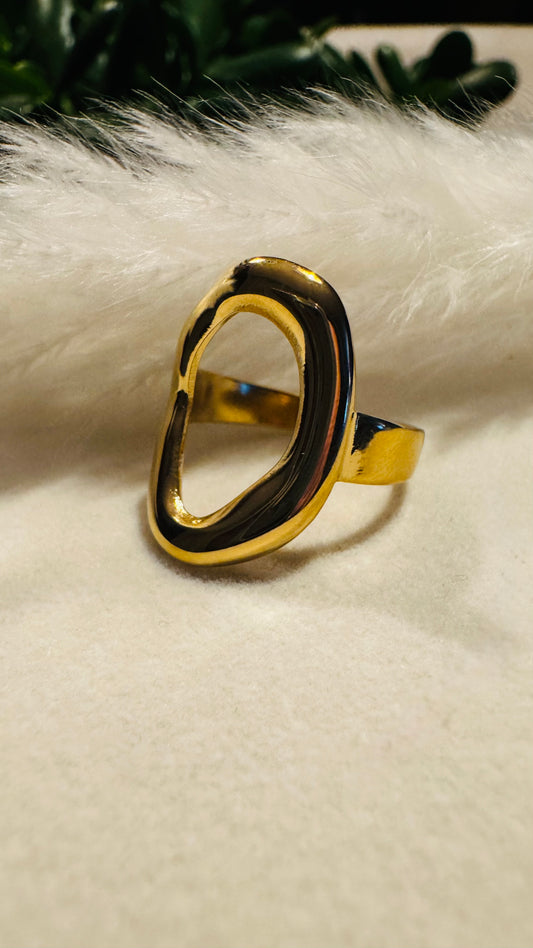 Bague Gaïa - Doré