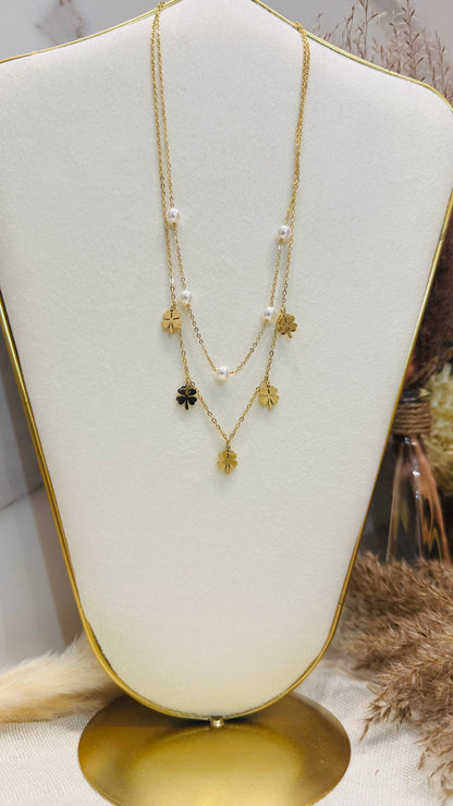 Iris | Collier en acier inoxydable