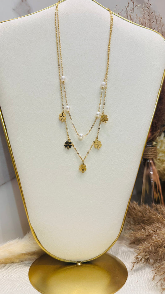 Iris | Collier en acier inoxydable