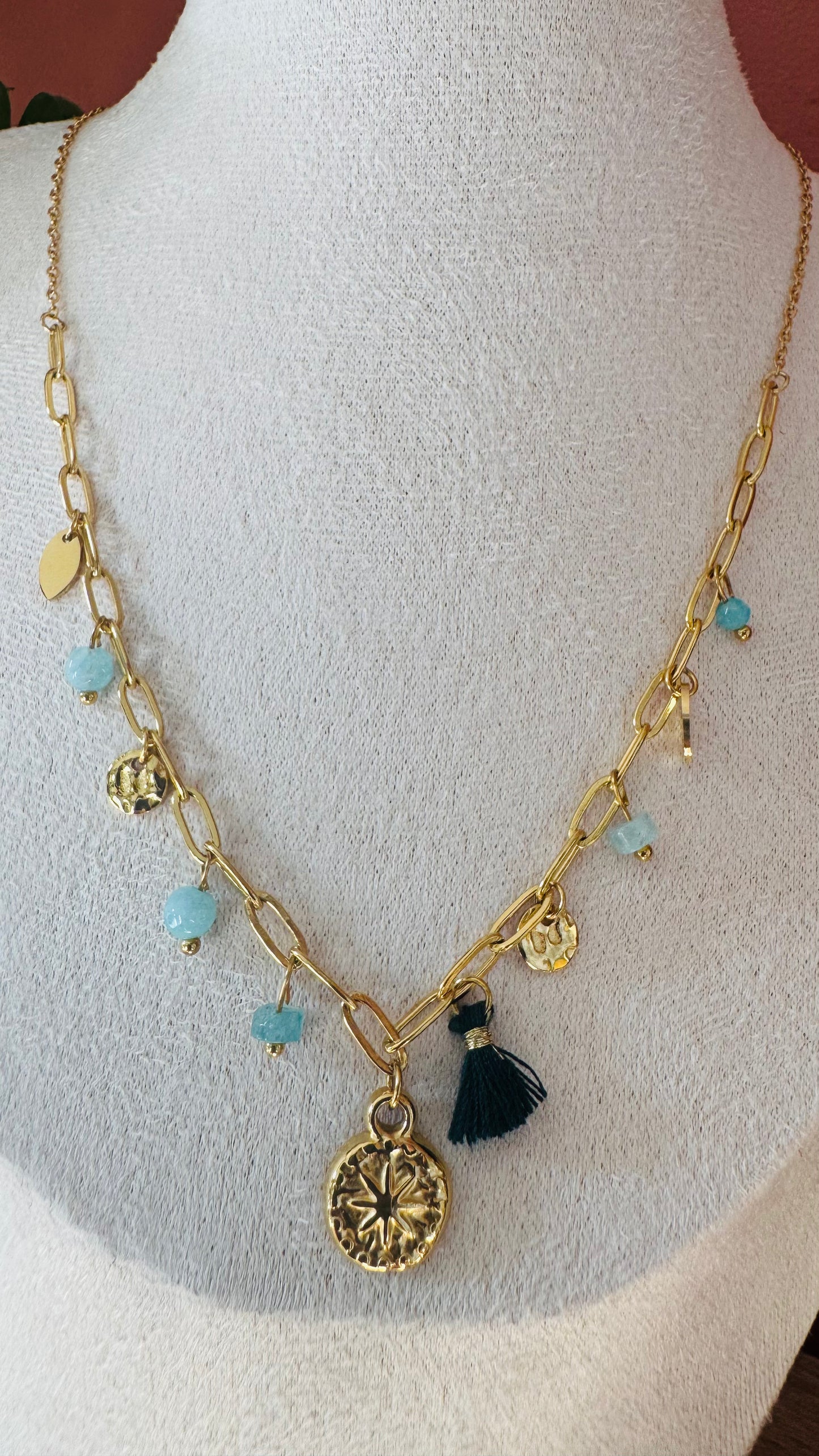 Lysandre | Collier charms en acier inoxydable