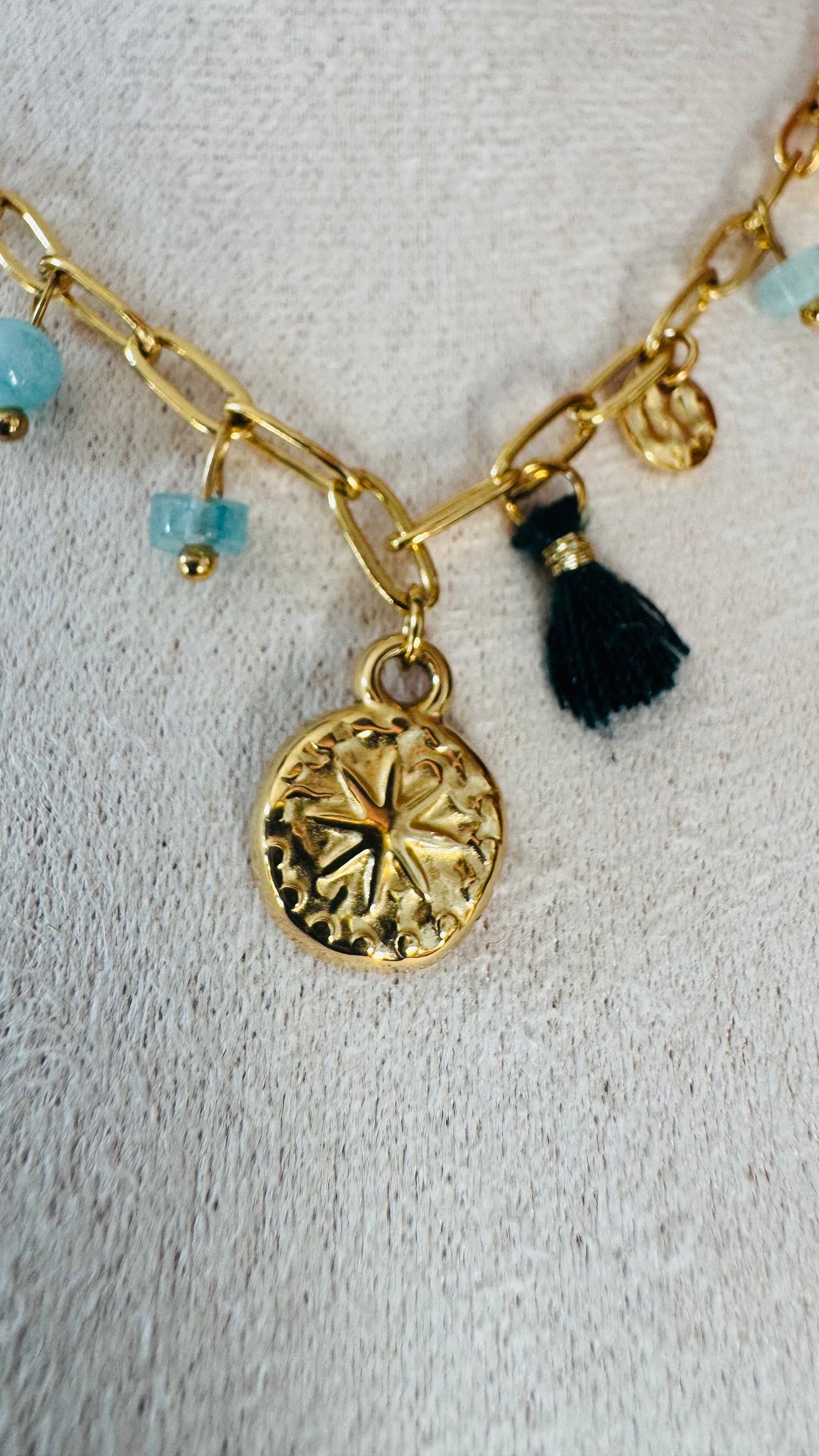Lysandre | Collier charms en acier inoxydable