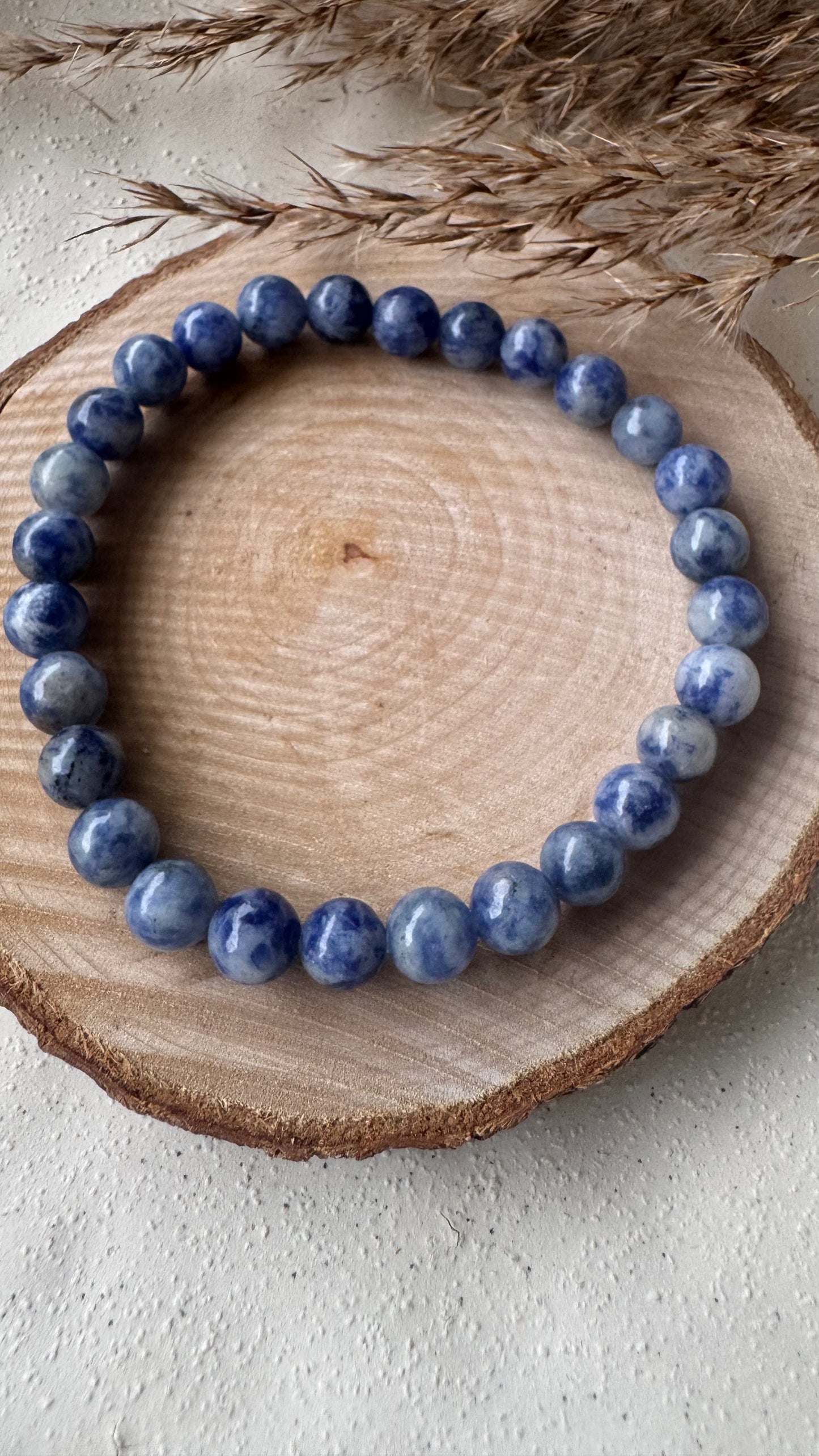 Bracelet pierre Soladite - Boules 6 mm