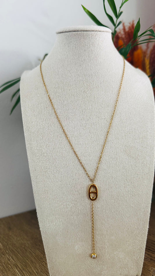 Nyx | Collier Y en acier inoxydable