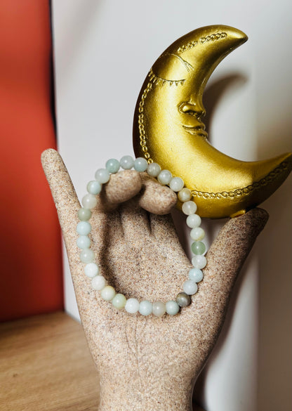 Bracelet pierre Amazonite Multicolore - Boules 6 mm