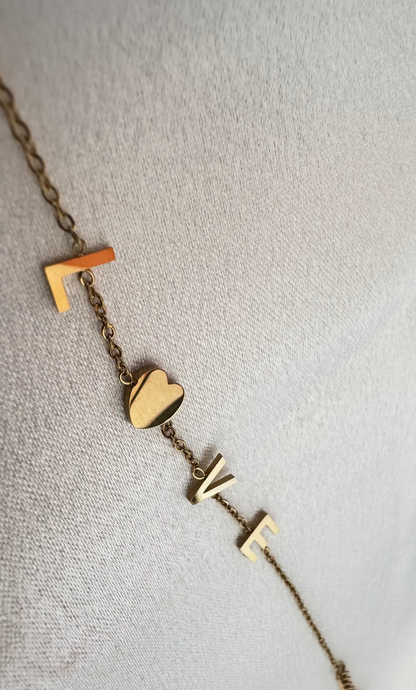 Bracelet " Love " Doré