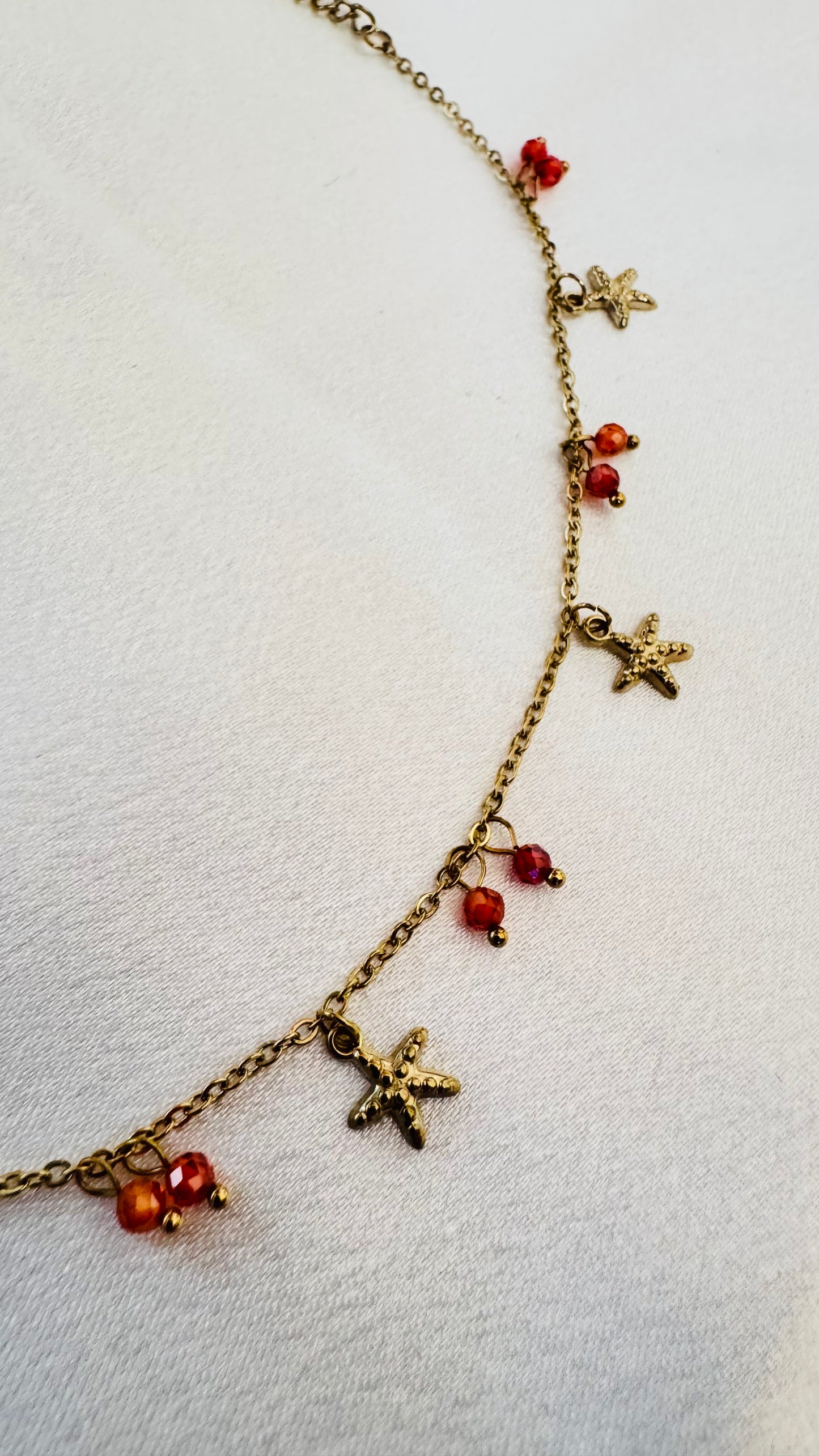 Chaîne de cheville étoiles