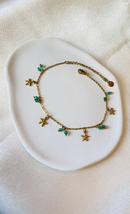 Chaîne de cheville " Étoiles "