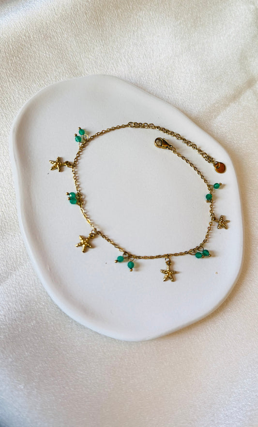 Chaîne de cheville " Étoiles "