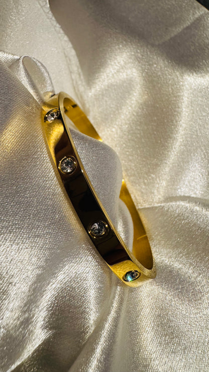 Bracelet Jonc Doré