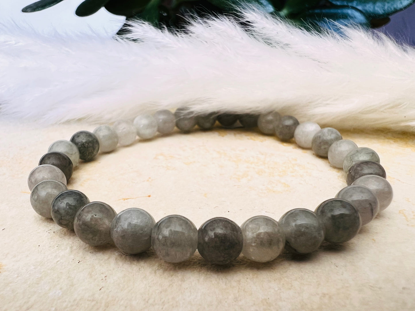 Bracelet pierre Labradonite - Boules 6 mm